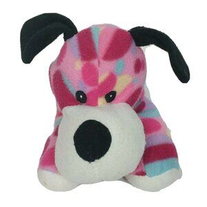 Rinco Pink Polka Dot Dog Puppy Plush 13 Inch